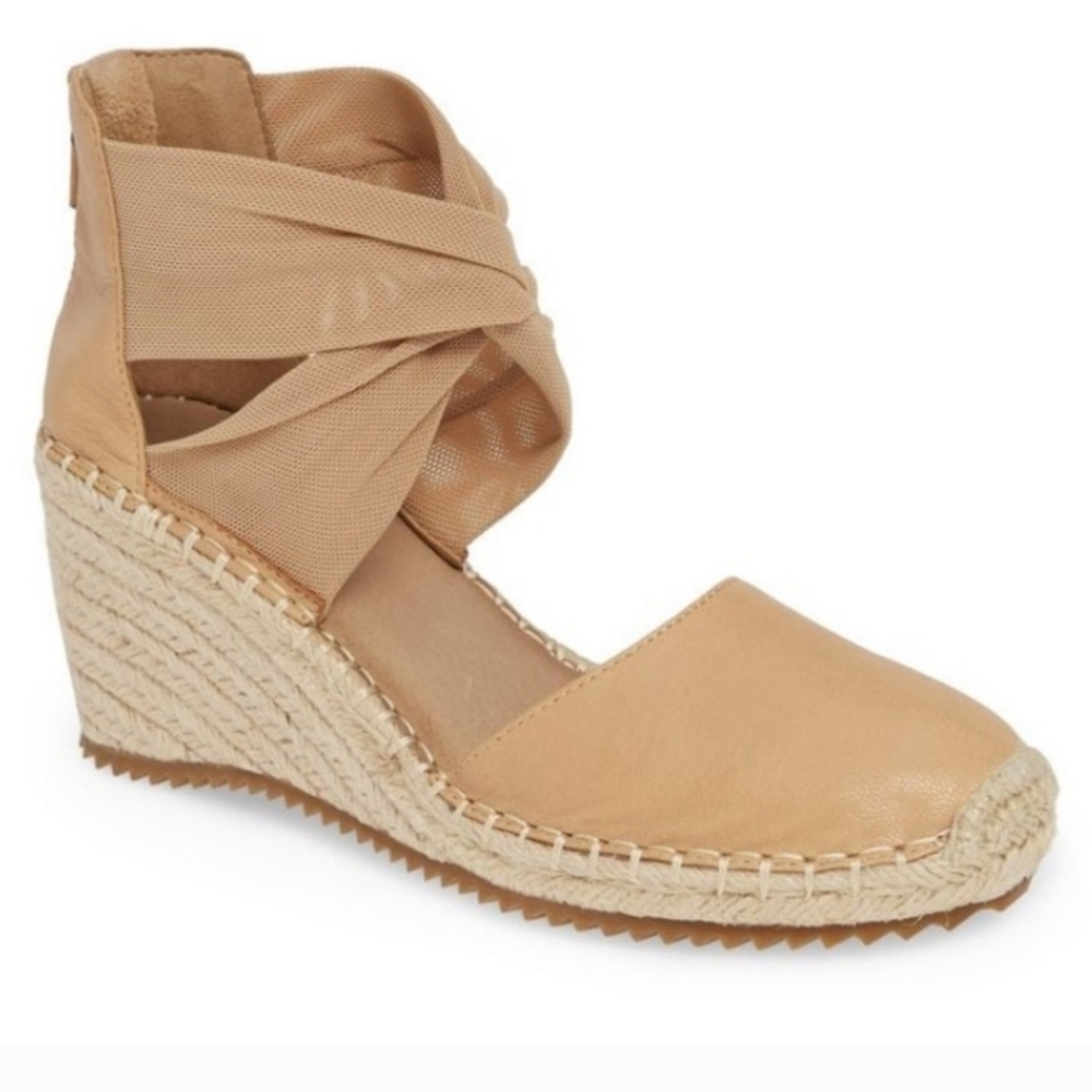 Eileen fisher Wallis espadrille wedges sandals.
